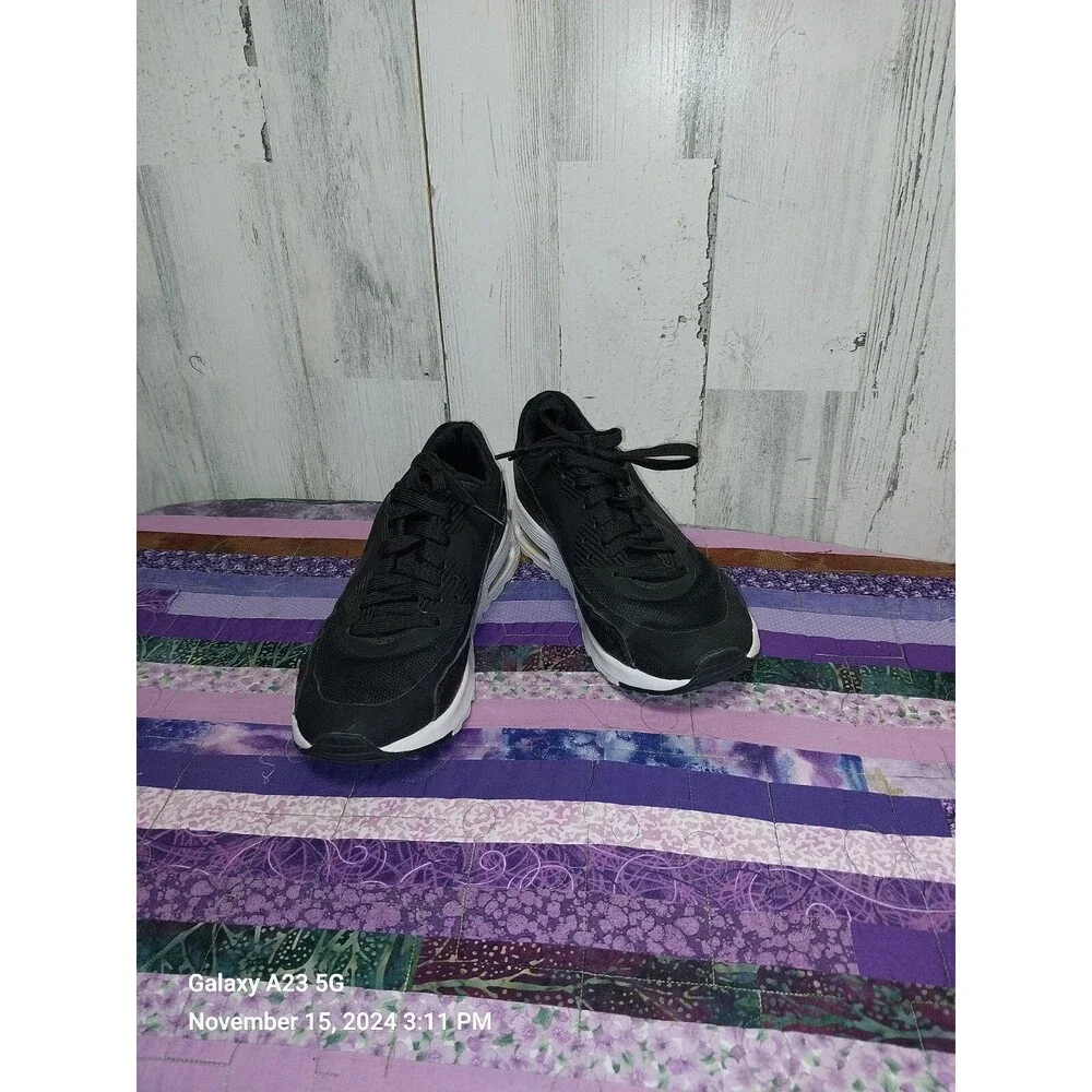 Nike Air Max 90 Ultra 2.0 Sneaker Black Running 881106-002 Womens Sz 8.5 - Picture 2 of 10